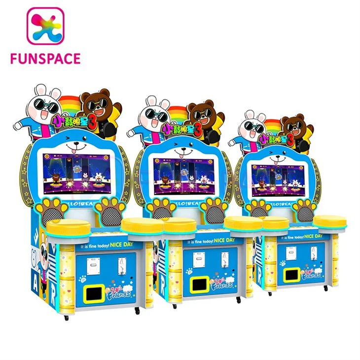 Drum Star 3 Kids Drum Arcade Machine